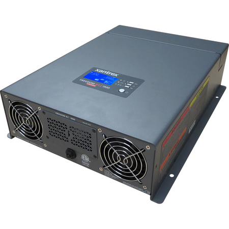 XANTREX Power Inverter and Battery Charger, Pure Sine Wave, 2,000 W Peak, 1,000 W Continuous 817-1050